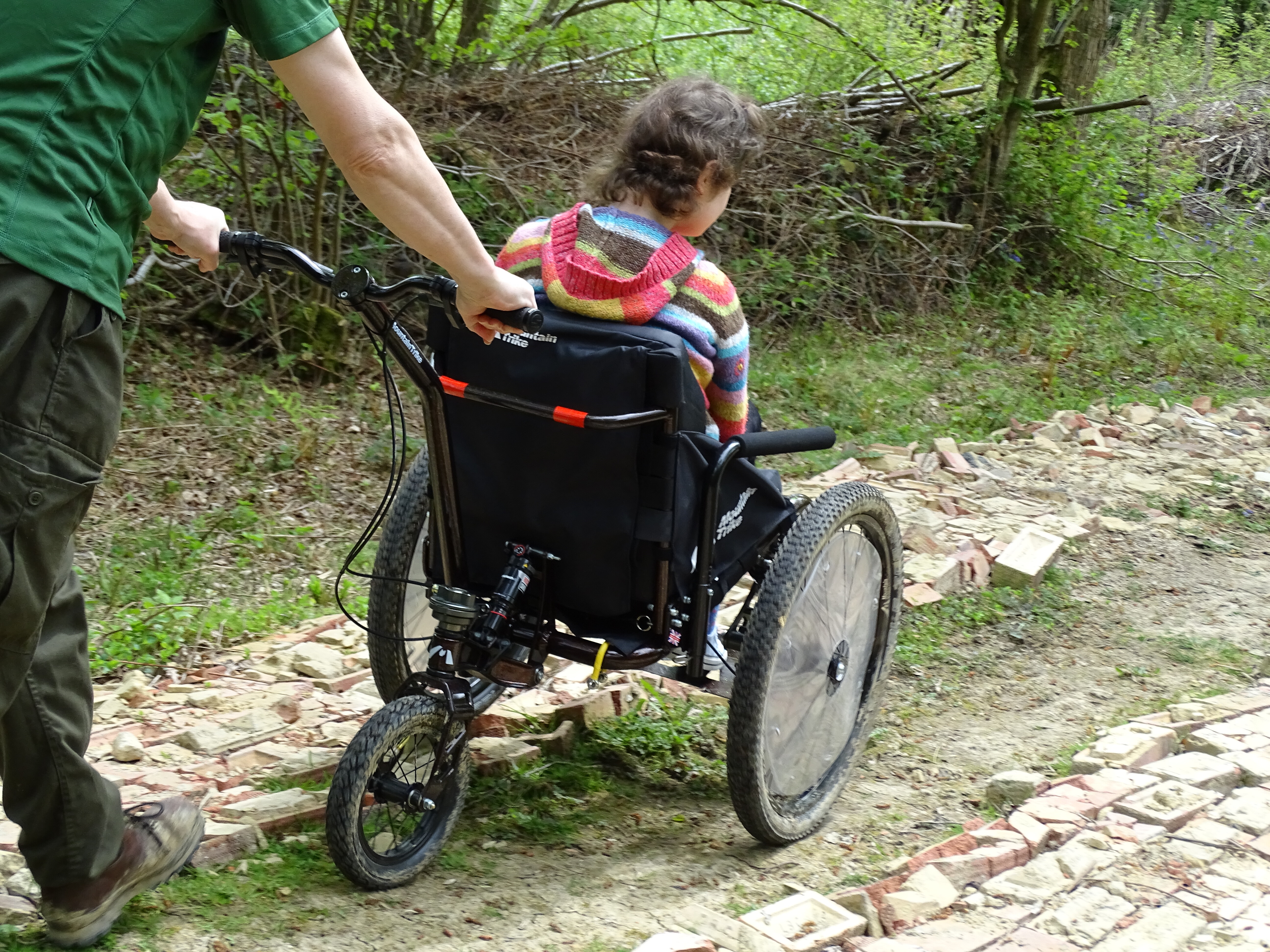 Mountain Trike MT ePush All Terrain Wheelchair