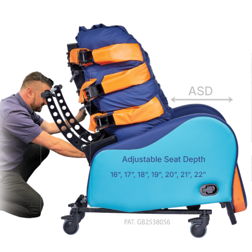 Adjustable Seat Depth Adjustable Seat Depth